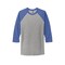 Next Level® Unisex Tri Blend Crewneck Three Quarter Sleeve Raglan Tee